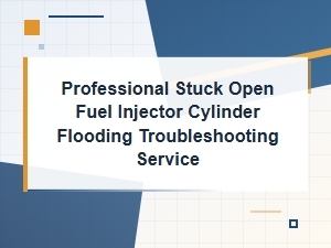 Professional Stuck Open Fuel Injector Cylinder Flooding Troubleshooting Service